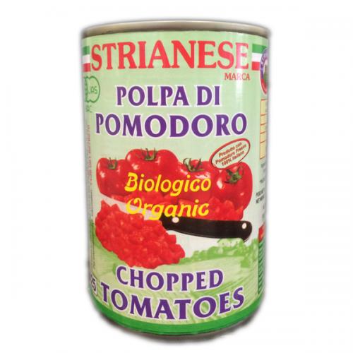 有機トマト缶　カット　400g　ストリアネーゼ