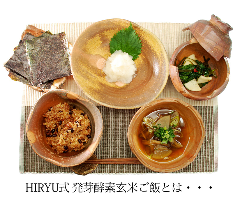 HIRYU式 発芽酵素玄米ご飯とは