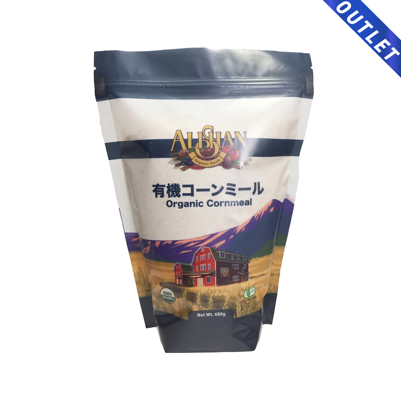 【OUTLET】有機コーンミール 680g アリサン（ALISHAN）