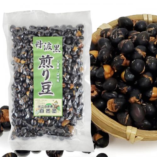 丹波黒　煎り豆　150g×1袋　化学農薬・化学肥料不使用　丹波黒豆使用