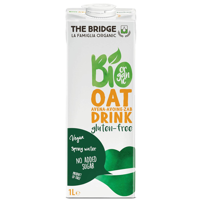 オーガニック オーツドリンク グルテンフリー 1000ml (THE BRIDGE) OAT DRINK gluten-free ブリッジ 植物性ミルク