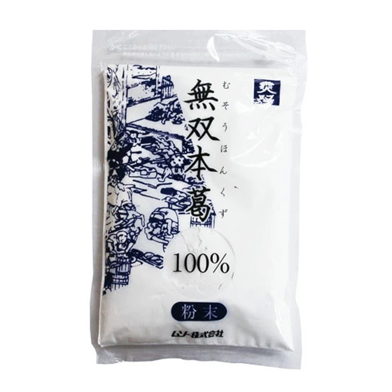 無双本葛100％ 粉末 80g 葛粉 本葛粉 ムソー