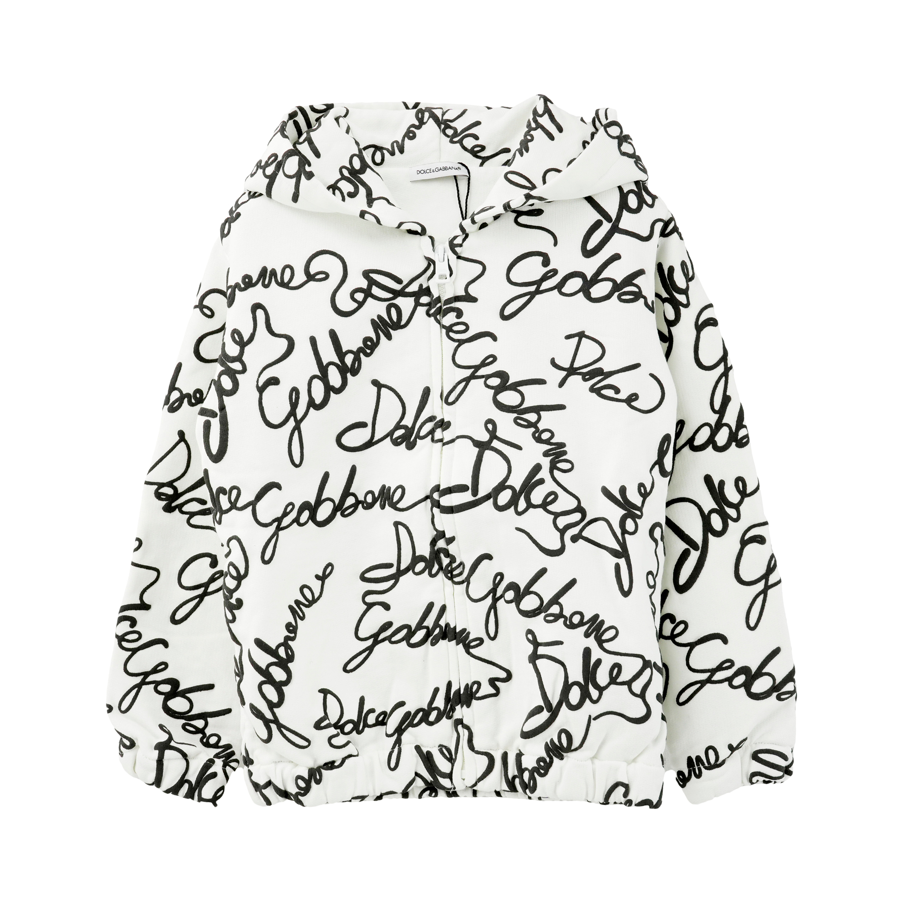 DOLCE ＆ GABBANA　ロゴパーカー　白