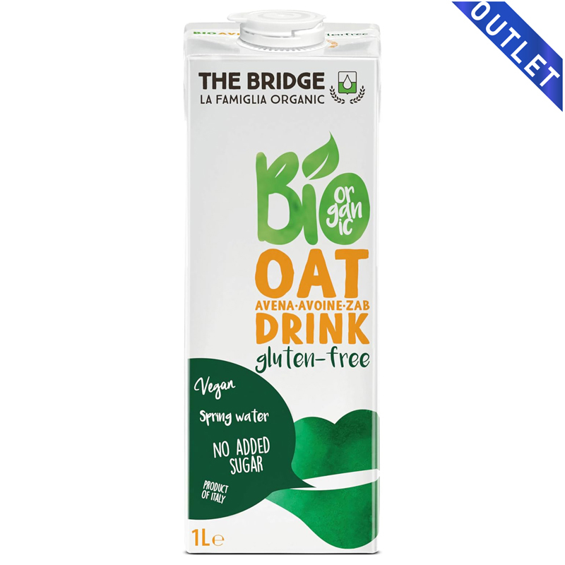 【OUTLET】オーガニック オーツドリンク グルテンフリー 1000ml (THE BRIDGE) OAT DRINK gluten-free ブリッジ 植物性ミルク