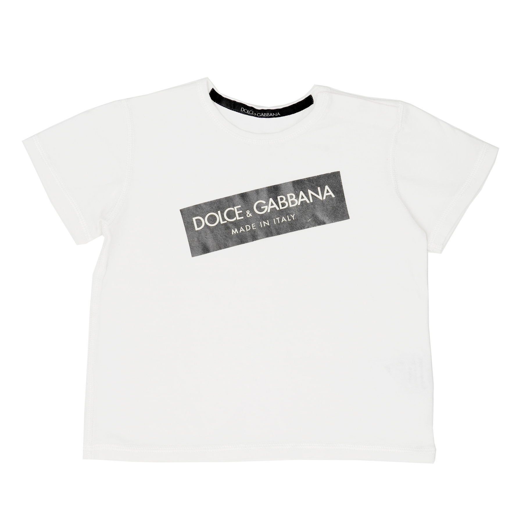 DOLCE ＆ GABBANA 四角ロゴTシャツ