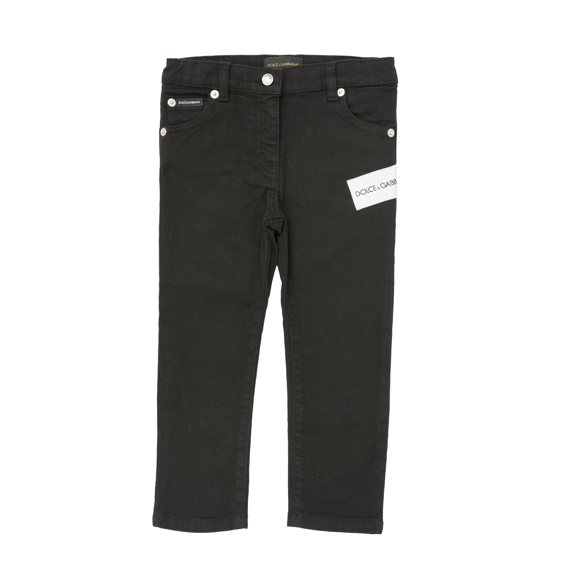 DOLCE ＆ GABBANA ブラックデニムパンツ