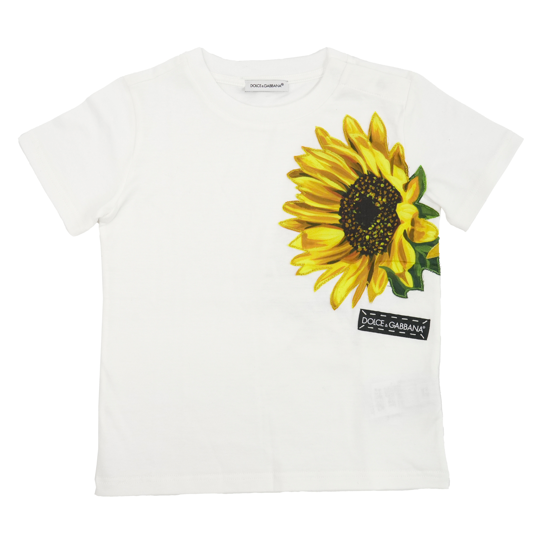 DOLCE ＆ GABBANA サンフラワーTシャツ 1輪