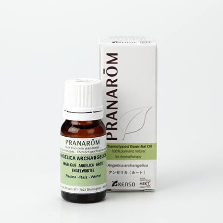 【今ならクーポン利用で10%OFF】【特典付き 】アンゼリカ(ルート)(ANGELICA ARCHANGELICA) 10ml (約200滴) プラナロム ケモタイプ精油 エッセンシャルオイル PRANAROM