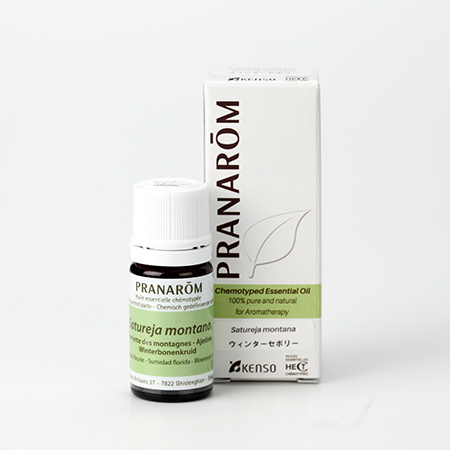 【今ならクーポン利用で10%OFF】【特典付き 】ウィンターセボリー(SATUREJA MONTANA) 5ml (約200滴) プラナロム ケモタイプ精油 エッセンシャルオイル PRANAROM