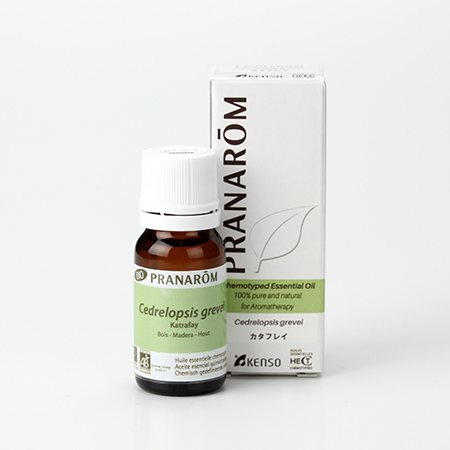 【今ならクーポン利用で10%OFF】【特典付き 】カタフレイ(CEDRELOPSIS GREVEI) 10ml (約200滴) プラナロム ケモタイプ精油 エッセンシャルオイル PRANAROM
