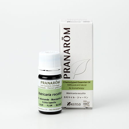 【今ならクーポン利用で10%OFF】【特典付き 】カモマイル・ジャーマン(MATRICARIA RECUTITA) 5ml (約100滴) プラナロム ケモタイプ精油 エッセンシャルオイル PRANAROM