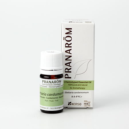 【今ならクーポン利用で10%OFF】【特典付き 】カルダモン(ELETTARIA CARAMOMUM) 5ml (約100滴) プラナロム ケモタイプ精油 エッセンシャルオイル PRANAROM