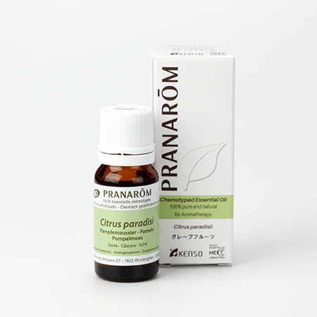 【今ならクーポン利用で10%OFF】【特典付き 】グレープフルーツ(CITRUS PARADISII) 10ml (約200滴) プラナロム ケモタイプ精油 エッセンシャルオイル PRANAROM