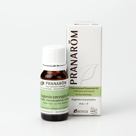 【今ならクーポン利用で10%OFF】【特典付き 】クローブ(EUGENIA CARYOPHYLLUS) 10ml (約200滴) プラナロム ケモタイプ精油 エッセンシャルオイル PRANAROM