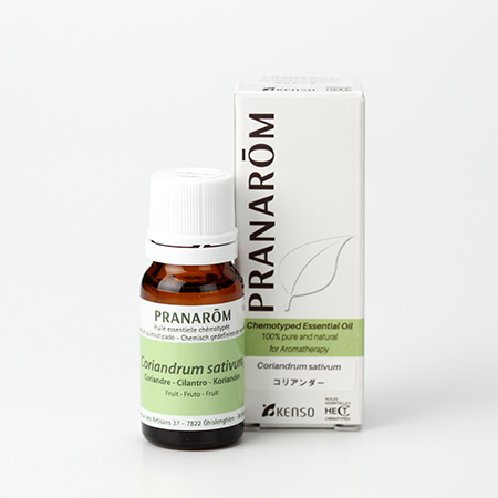 【今ならクーポン利用で10%OFF】【特典付き 】コリアンダー(CORIANDRUM SATIVUM) 10ml (約200滴) プラナロム ケモタイプ精油 エッセンシャルオイル PRANAROM