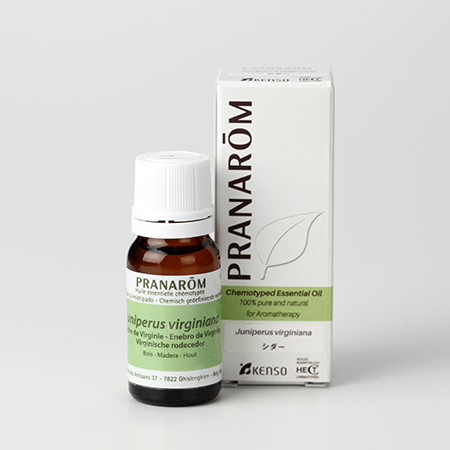 【今ならクーポン利用で10%OFF】【特典付き 】シダー(JUNIPERUS VIRGINIANA) 10ml (約200滴) プラナロム ケモタイプ精油 エッセンシャルオイル PRANAROM