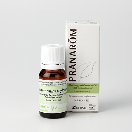 【今ならクーポン利用で10%OFF】【特典付き 】シナモン(葉)(CINNAMOMUM VERUM) 10ml (約200滴) プラナロム ケモタイプ精油 エッセンシャルオイル PRANAROM