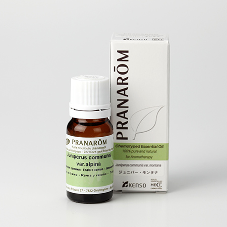 【今ならクーポン利用で10%OFF】【特典付き 】ジュニパー・モンタナ(JUNIPERUS COMMUNIS VAR. MONTANA) 10ml (約200滴) プラナロム ケモタイプ精油 エッセンシャルオイル PRANAROM