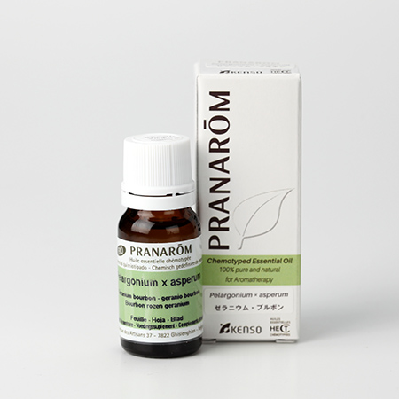 【今ならクーポン利用で10%OFF】【特典付き 】ゼラニウム・ブルボン(PELARGONIUM×ASPERUM) 10ml (約200滴) プラナロム ケモタイプ精油 エッセンシャルオイル PRANAROM