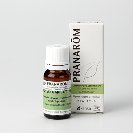 【今ならクーポン利用で10%OFF】【特典付き 】タイム・チモール(THYMUS VULGARIS CT (THYMOL))  10ml (約200滴) プラナロム ケモタイプ精油 エッセンシャルオイル PRANAROM