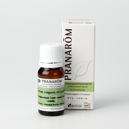 【今ならクーポン利用で10%OFF】【特典付き 】タイム・リナロール(THYMUS VULGARIS CT (LINALOOL))10ml (約200滴) プラナロム ケモタイプ精油 エッセンシャルオイル PRANAROM