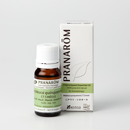 【今ならクーポン利用で10%OFF】【特典付き 】ニアウリ・シネオール(MELALEUCA QUINQUENERVIA CT (CINEOLE) 10ml (約200滴) プラナロム ケモタイプ精油 エッセンシャルオイル PRANAROM