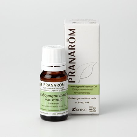 【今ならクーポン利用で10%OFF】【特典付き 】パルマローザ(CYMBOPOGON MARTINI) 10ml (約200滴) プラナロム ケモタイプ精油 エッセンシャルオイル PRANAROM