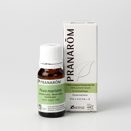 【今ならクーポン利用で10%OFF】【特典付き 】ブラックスプルース(PICEA MARIANA) 10ml (約200滴) プラナロム ケモタイプ精油 エッセンシャルオイル PRANAROM
