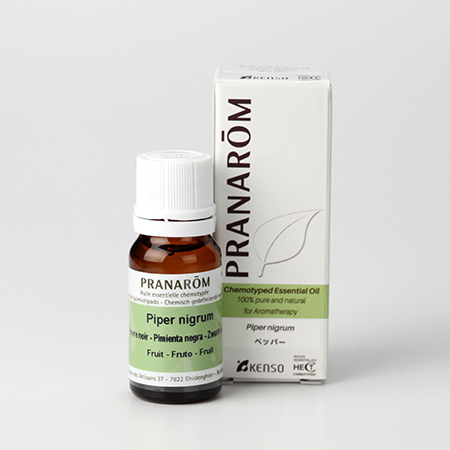 【今ならクーポン利用で10%OFF】【特典付き 】ペッパー(PIPER NIGRUM) 10ml (約200滴) プラナロム ケモタイプ精油 エッセンシャルオイル PRANAROM