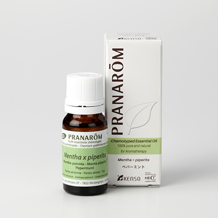 【今ならクーポン利用で10%OFF】【特典付き 】ペパーミント(MENTHA×PIPERITA) 10ml (約200滴) プラナロム ケモタイプ精油 エッセンシャルオイル PRANAROM