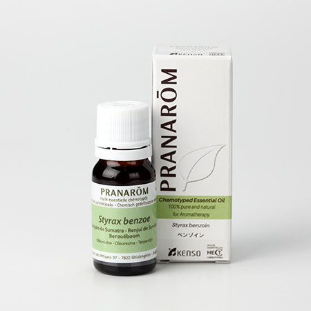 【今ならクーポン利用で10%OFF】【特典付き 】ベンゾイン(STYRAX BENZOIN) 10ml (約200滴) プラナロム ケモタイプ精油 エッセンシャルオイル PRANAROM
