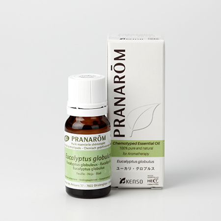 【今ならクーポン利用で10%OFF】【特典付き 】ユーカリ・グロブルス(EUCALYPTUS GLOBULUS) 10ml (約200滴) プラナロム ケモタイプ精油 エッセンシャルオイル PRANAROM
