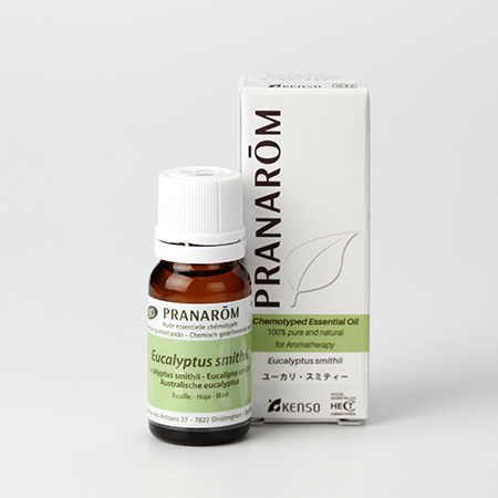 【今ならクーポン利用で10%OFF】【特典付き 】ユーカリ・スミティー(EUCALYPTUS SMITHII) 10ml (約200滴) プラナロム ケモタイプ精油 エッセンシャルオイル PRANAROM