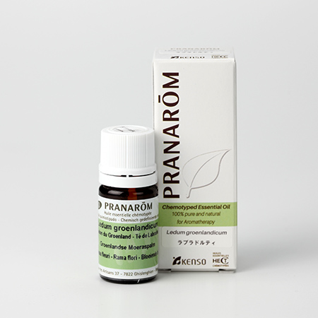 【今ならクーポン利用で10%OFF】【特典付き 】ラブラドルティ(LEDUM GROENLANDICUM) 5ml (約100滴) プラナロム ケモタイプ精油 エッセンシャルオイル PRANAROM