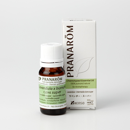 【今ならクーポン利用で10%OFF】【特典付き 】ラベンダー・スーパー(LAVANDULA X INTERMEDIA CLONE SUPER) 10ml (約200滴) プラナロム ケモタイプ精油 エッセンシャルオイル PRANAROM