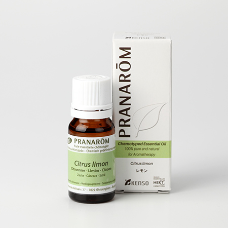 【今ならクーポン利用で10%OFF】【特典付き 】レモン(CITRUS LIMON) 10ml (約200滴) プラナロム ケモタイプ精油 エッセンシャルオイル PRANAROM