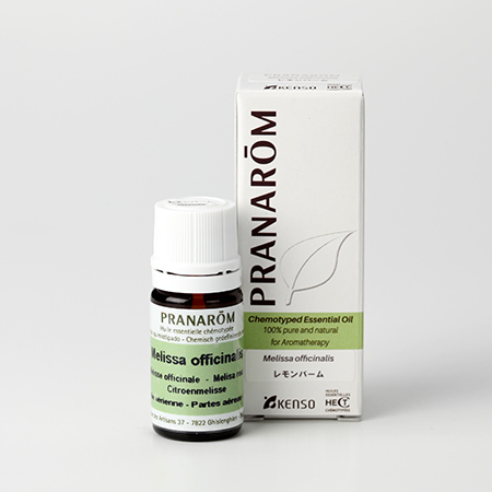 【今ならクーポン利用で10%OFF】【特典付き 】レモンバーム(MELISSA OFFICINALIS) 5ml (約100滴) プラナロム ケモタイプ精油 エッセンシャルオイル PRANAROM