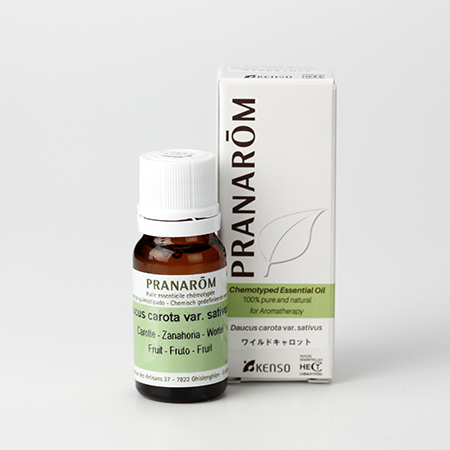 【今ならクーポン利用で10%OFF】【特典付き 】ワイルドキャロット(DAUCUS CAROTA) 10ml (約200滴) プラナロム ケモタイプ精油 エッセンシャルオイル PRANAROM