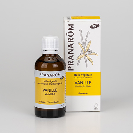 【今ならクーポン利用で10%OFF】【特典付き 】バニラ キャリアオイル(化粧用油) 50ml プラナロム 植物油 PRANAROM