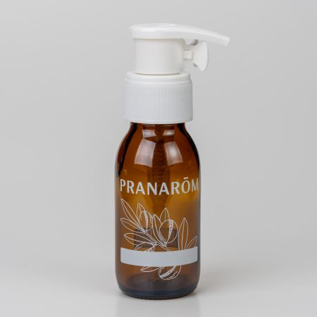 【今ならクーポン利用で10%OFF】プラナロム ガラスポンプボトル 60ml PRANAROM