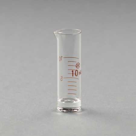 【今ならクーポン利用で10%OFF】ガラス計量瓶10ml円筒形 KENSO 健草医学舎