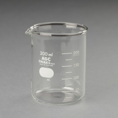 【今ならクーポン利用で10%OFF】ガラスビーカー200ml KENSO 健草医学舎