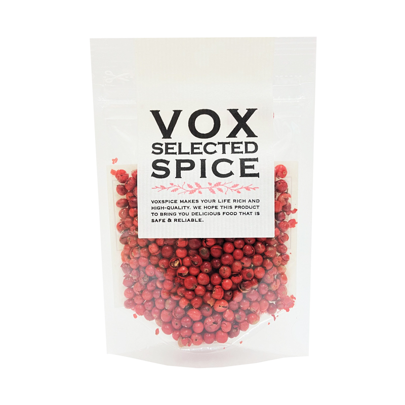 【JAS】VOXSPICE オーガニック 有機ピンクペパー 15g マダガスカル産