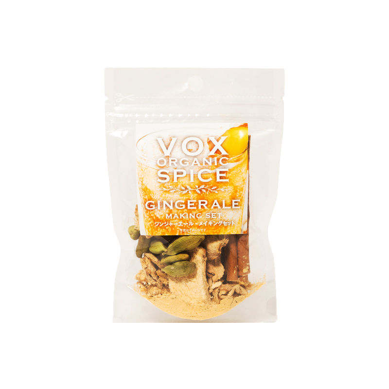 【JAS】VOXSPICE オーガニック 有機ジンジャーエール メイキングセット 24g