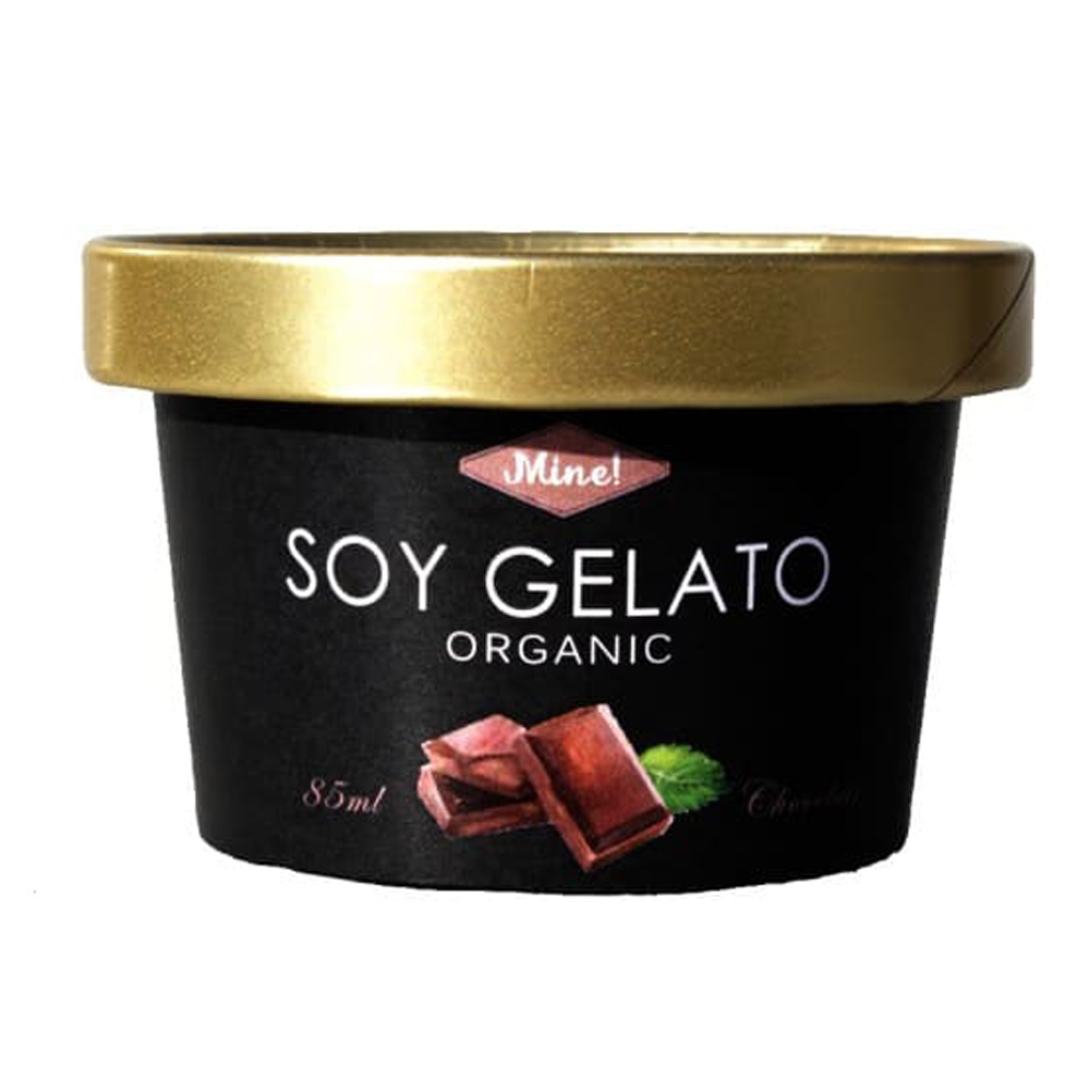 オーガニックSOYジェラートMine! チョコレート 85ml 豆乳アイス むそう ムソー