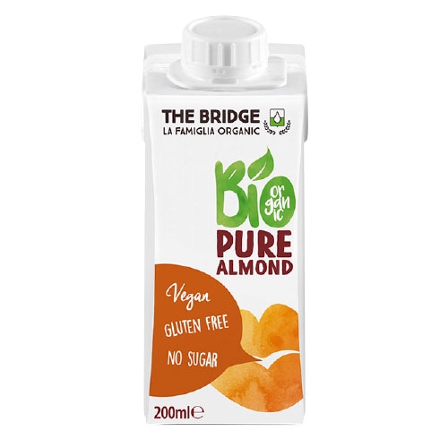 オーガニック アーモンドミルク アーモンドドリンク 200ml (BRIDGE) ALMOND DRINK 植物性ミルク
