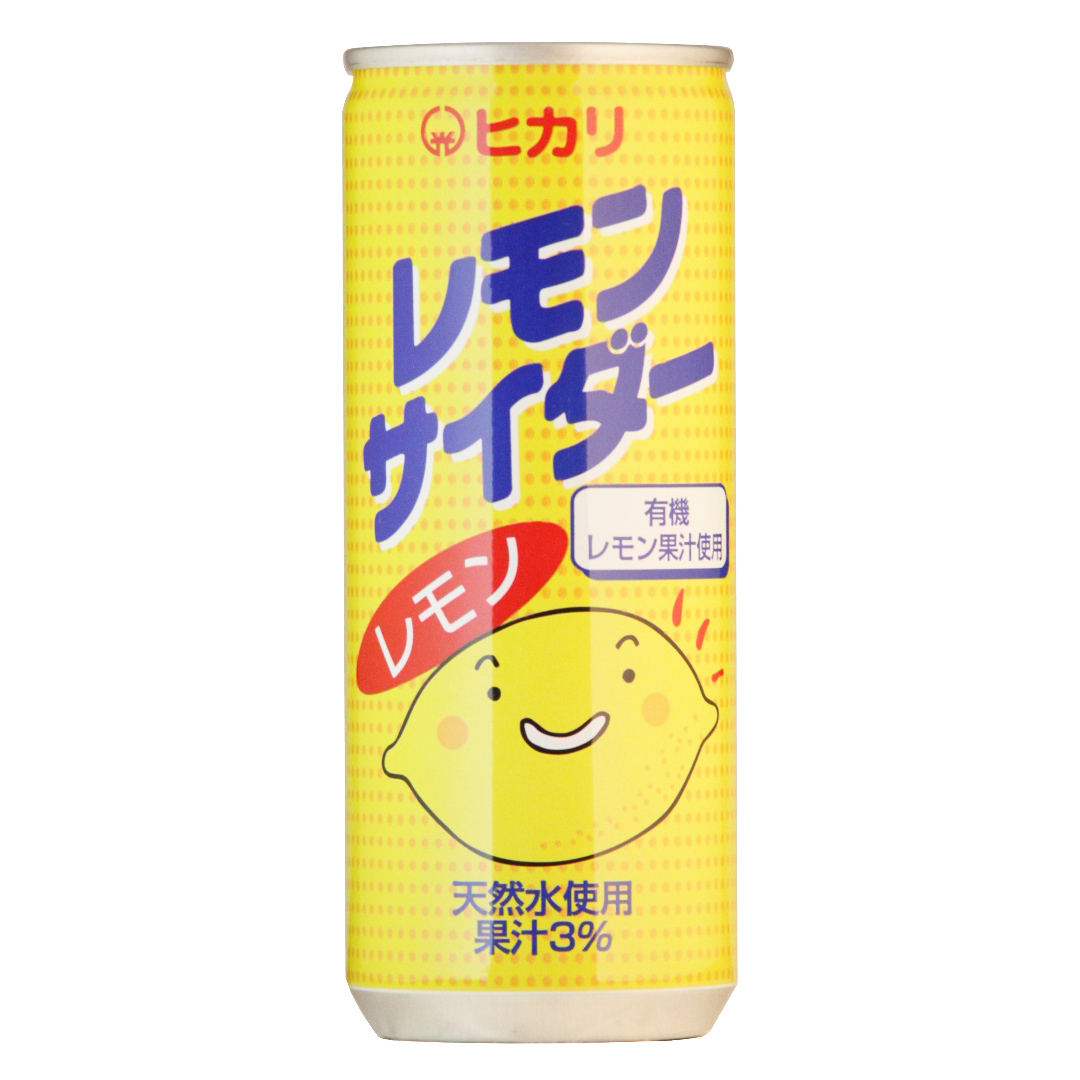 【今なら10%OFF】光食品 レモンサイダー（有機レモン使用） 250ml 有機JAS認証