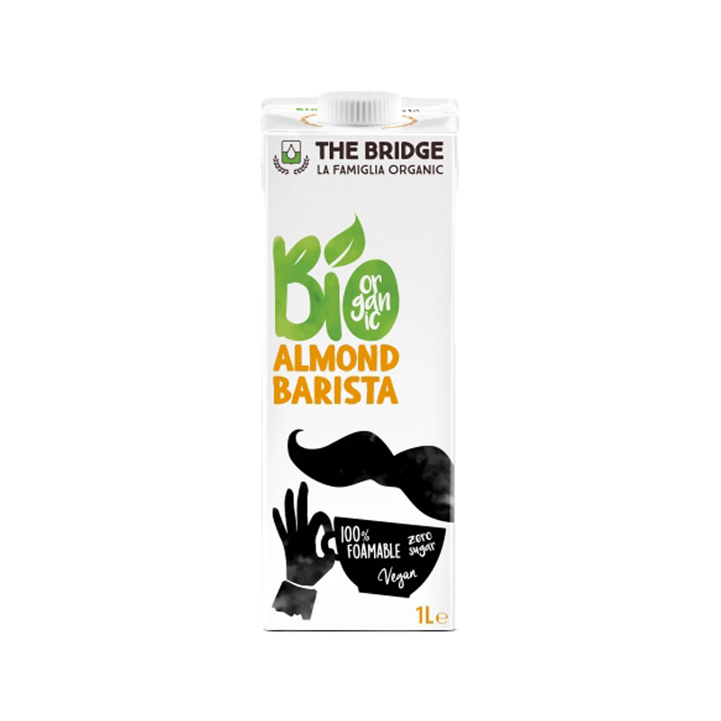 オーガニック アーモンドドリンク バリスタ 1000ml (THE BRIDGE) ALMOND BARISTA DRINK 植物性ミルク