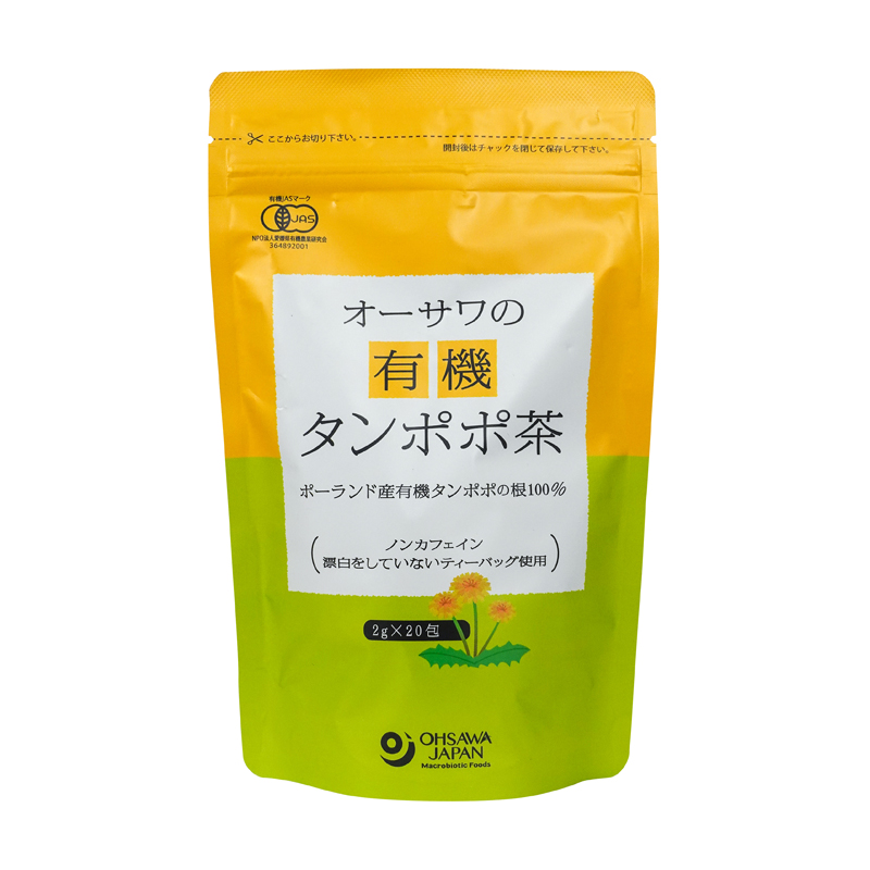 オーサワの有機タンポポ茶(ポーランド産)  40g(2g×20包) オーサワ