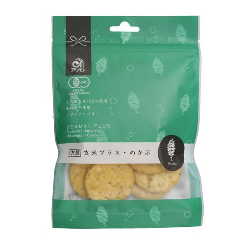 有機玄米プラス・めかぶ 40g アリモト